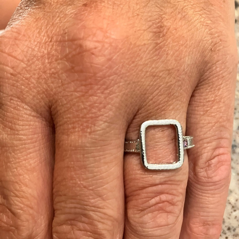 Fashion Jewelry Silver Ring Classic Design